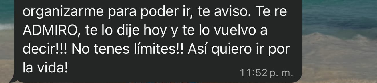 Testimonio WhatsApp - Recomendación genuina